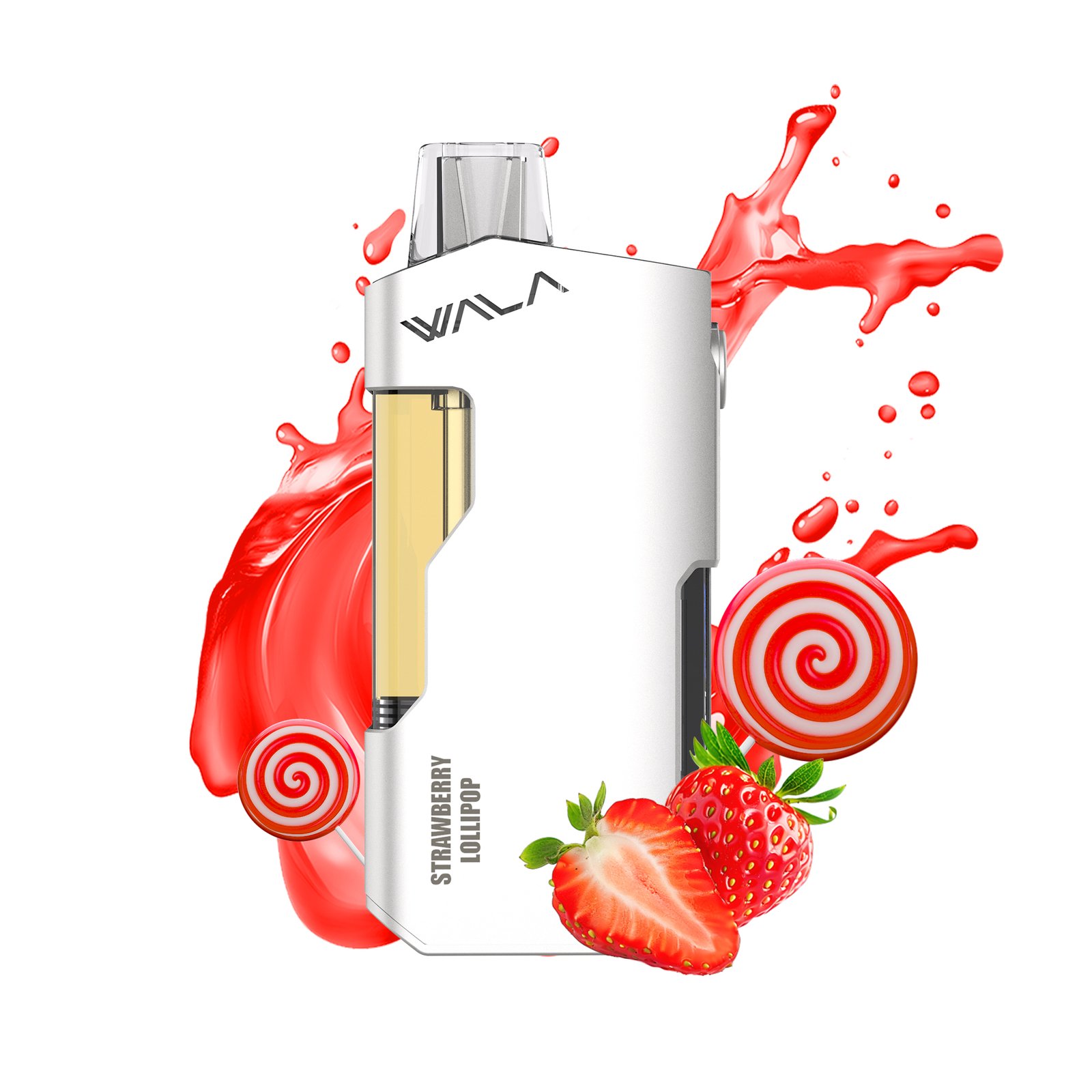 Strawberry Lollipop